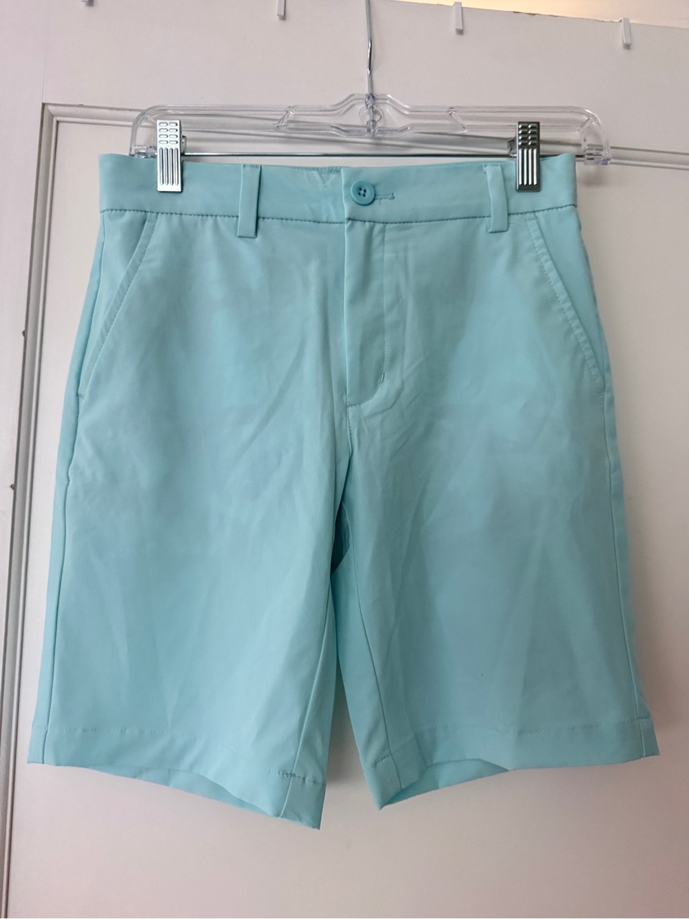 Vineyard Vines Men’s Seafoam Flat-Front Chino Shorts
